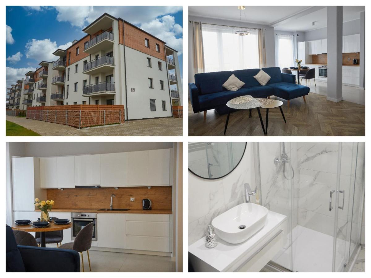 Ferienwohnung Luksusowy Apartament Ostrów Wielkopolski Exterior foto